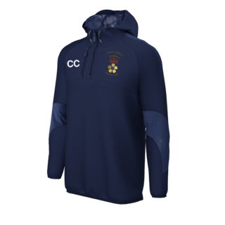 Charlesworth Cricket 1/4-zip Hooded Shell Top